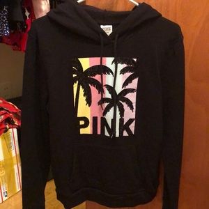 VS PINK Palm Tree with Sequins Hoodie